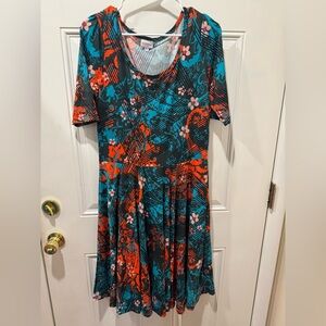 NWT LulaRoe Nicole dress 2XL
